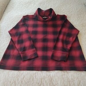 J Jill Fit Plaid Sweater